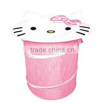 mesh pop up dirty laundry cartoon bag