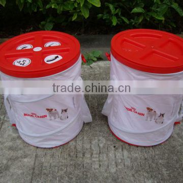 new design pet food bag with pop up system