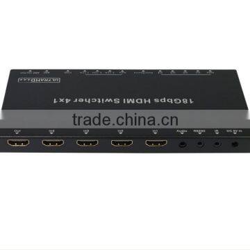 Best Selling High Speed VOXLINK 2.0 4*1 4K 60HZ HDMI Switcher EU