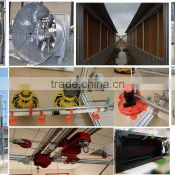 Complete Controlled Automatic Poultry Chicken Farm Equipment for Broiler photo-4