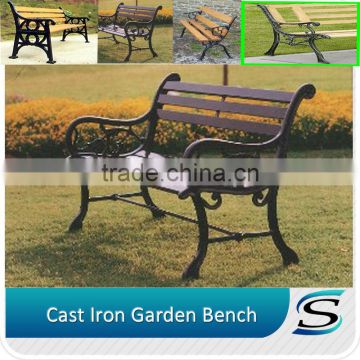 cast iron bench