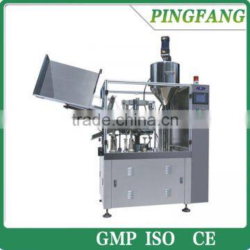 QGGF-60Z-C Auto Metal Tube Filling Sealing Machine for Skin Cream Hair dye Chemical