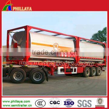 China Stander 3 Axles 45CBM All Kinds Of Oil Trailer Tanker On Hot Sale photo-4