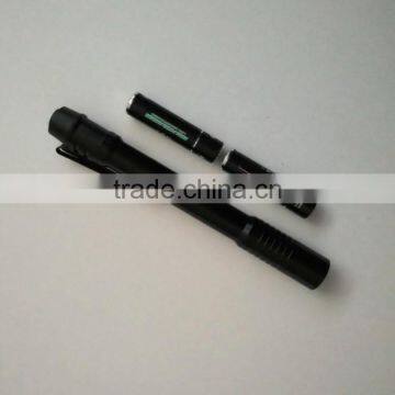 Hot Selling Aluminium Alloy 2xAAA Battery LED Flashlight Pen Style Light photo-3