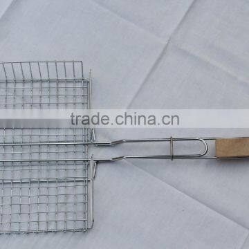 BBQ Grill Cooking Basket Meat Grids photo-2