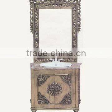Classic European style bathroom cabinet