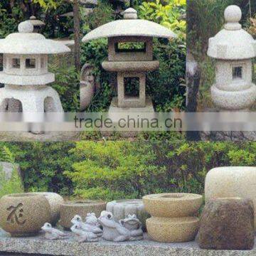 Natural Stone Granite Lantern