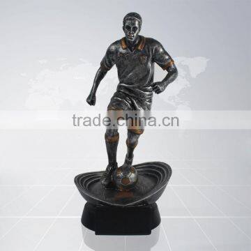 Resin Plated Football figurines