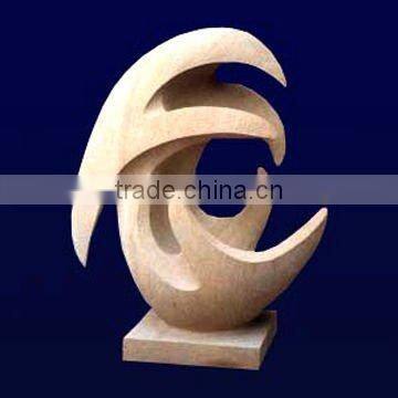 Natural Granite Abstract Sculpture