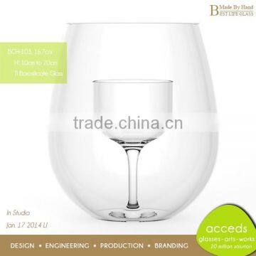 Latest Made In China Factory High Quality Borosilicate Glass Candle Holder photo-4