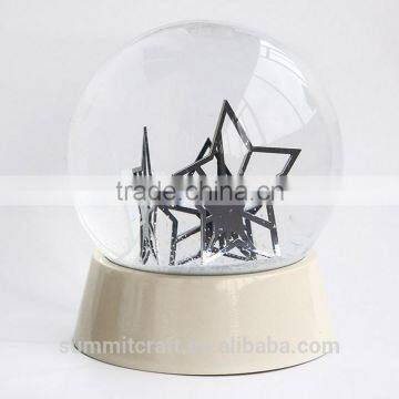 Fashion Modern Resin Star Snow Globe photo-5