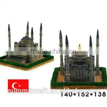 3D miniature building model antique handmade Sultan Ahmad Mosque