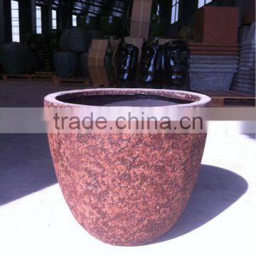 Vietnam fiberglass terrazzo flower pots