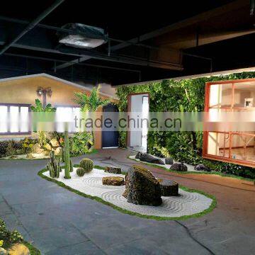 high quality artificial grass wall/artificial hanging plants