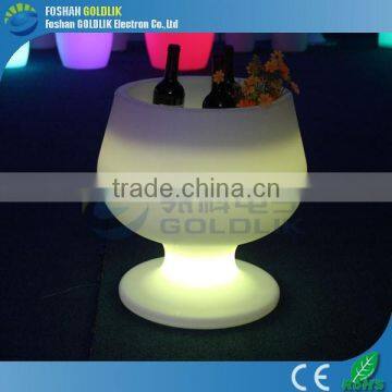 LED Remote Control Plastic Ice Bucket GKP-052RT photo-4
