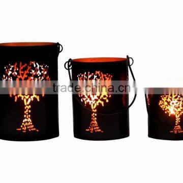 Metal Tree of Life Lantern