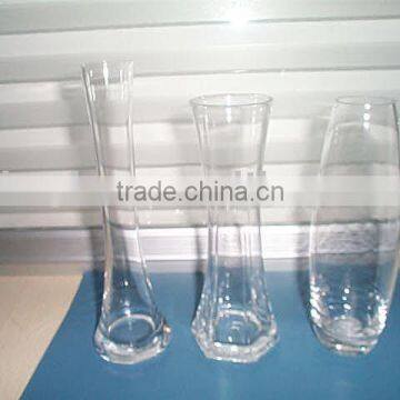 clear glass vase,mini flower vase