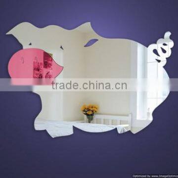 Animal Wall Sticker Acrylic Mirror