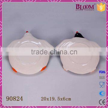 High Quality Hand-painting Ceramic Dishes Plate photo-5