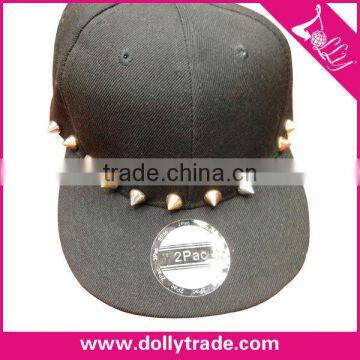 Mixed iron nails Black color Hip hop Wholesale Snapback Hats