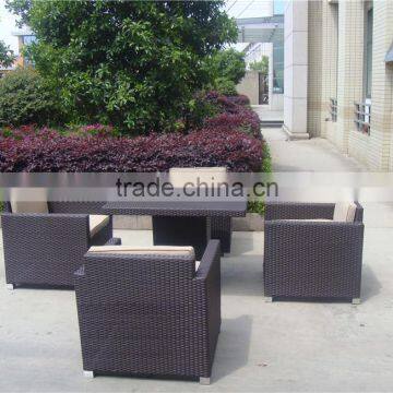 New Design Outdoor Furniture Rattan Club Bar set