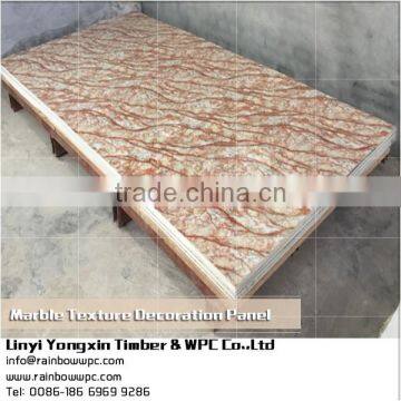043 Interior Decorative Marble Texture Waterproof Pvc Bathroom Wall Panels photo-5