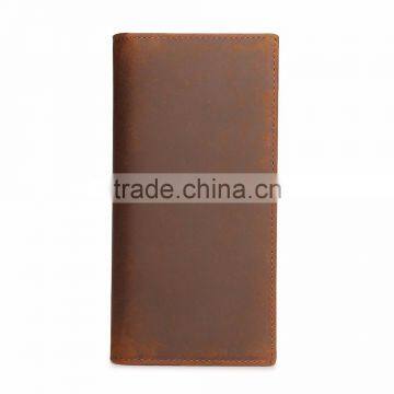 2017 Popular Money Bag Woods Genuine Leather Wallet Bussiness RFID Safe Card Case Wallet photo-4