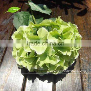 FLH03-1 White Silk Hydrangea Flowers Artificial Silk Flower Making for Wedding Decoraiton photo-2