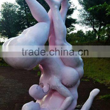 Wholesale Garden Statue Resin Craft Life Size Erotic Sculpture photo-4