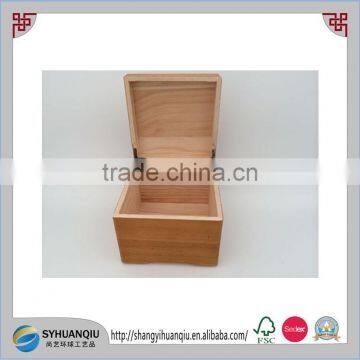 Wooden Treasure Chest Jewelry Box Type Pirate Trinket Lock Art Wooden Mooncake Box photo-3