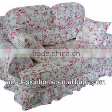 BLOSSOM FABRIC/WOODEN KID TWO SEAT SOFA