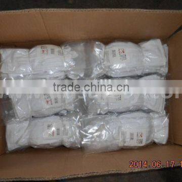 DDSAFETY 2017 100% Bleach Cotton Interlock Safety Gloves With Steel Buttons photo-2