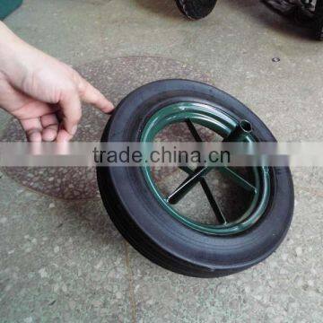 Solid Wheel 14x4 Solid Rubber Wheel 14*4/4.80 photo-2
