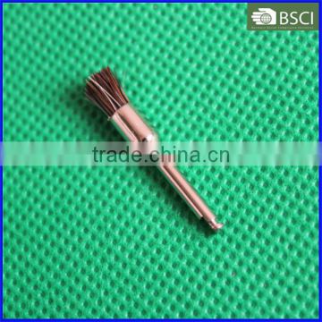 Curve Handpiece Pencil Brush,Latch Style Flat Dental Prophy Brush,Horse Hair styling Brush