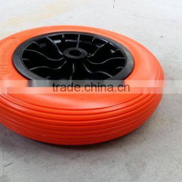 3.50-8 PU Wheel with rim pattern