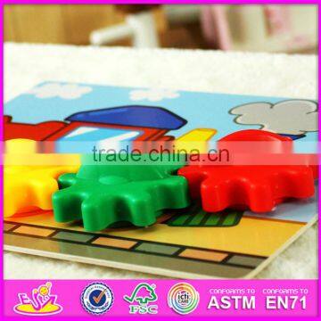 2016 New Design Cartoon Wooden Baby Toy W01B030 photo-5