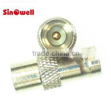 BNC Female to IEC Male Coaxial Connector Adapter photo-3