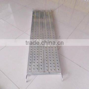 Q235 construction plank/Galvanized Ringlock scaffold steel plank