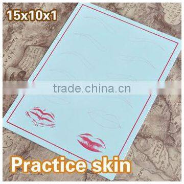 Professional Cosmetic Permanent Makeup Eyebrow Tattoo Practice Skin Supply photo-3