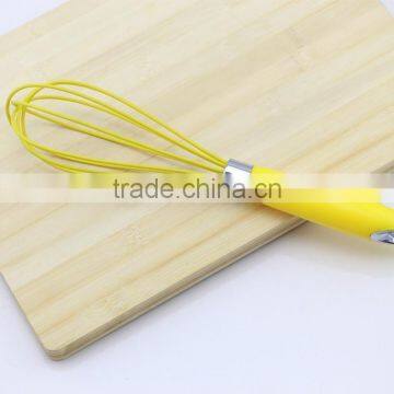 Yellow Nonstick Cookware Silicone Whisk photo-6