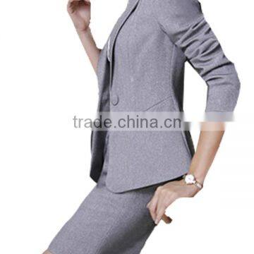 Sample Custom Fabric For Formal Office Uniforms For Women photo-4