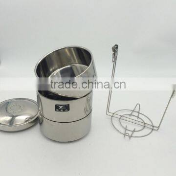 Thermal Multilayer Food Container Home Stainless Steel Metal Lunch Boxes photo-3