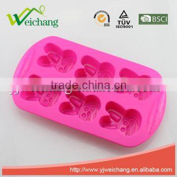 WCA104 Nonstick Silicone Cake Baking Mold Soap Art Moulds Cake Pan Muffin Cups Biscuit Chocolate Candy Ice Tray DIY Mold photo-2