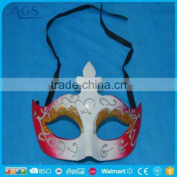 High Quality Feather Design of Party Face Mask photo-5
