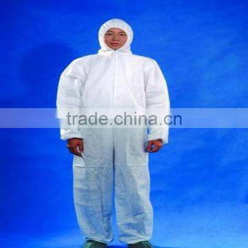 Polypropylene Disposable Coveralls high visible strap