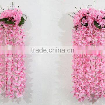 Artificial decorative flower vine, artificial garland