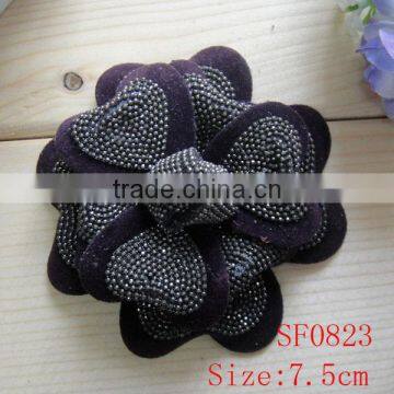 2016 Guangzhou leather flower for Summer sandals decoration