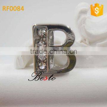 DIY small metal buckle decorative rhinestone shoes accessories for slippers