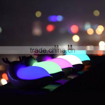 UCHOME Cute Wizard Colorful Led Energy Saving Touch Eye Lamps Feeding Bedding Warm Hearts Night Light photo-6