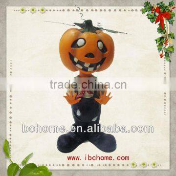 halloween bobble head pumpkin decorations